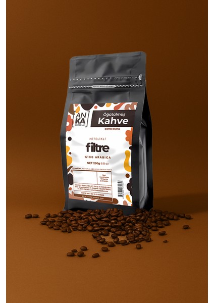 Nitelikli Filtre Kahve Blend 250G – %100 Arabica, Dengeli Gövde