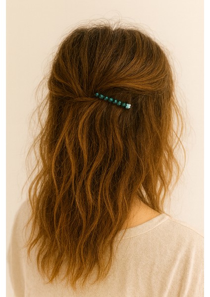 Çok Renkli Saç Tokası-Parlak Taşlı Tel Toka-Ince Toka modelleri