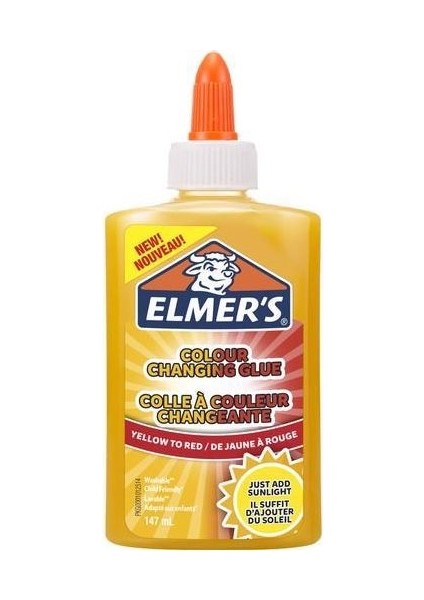 Elmers Renk Değiştiren Yapıştırıcı Sarı 147 ml 2109498 fiyatları