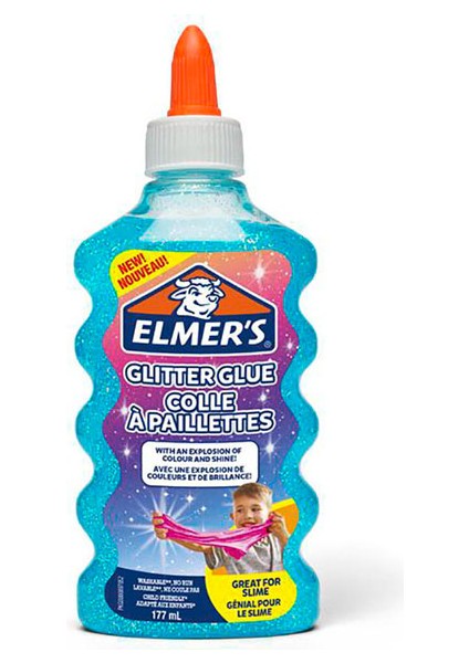 Elmers Simli Yapıştırıcı Mavi 177 ml EL-2077252-3-LI-PKT