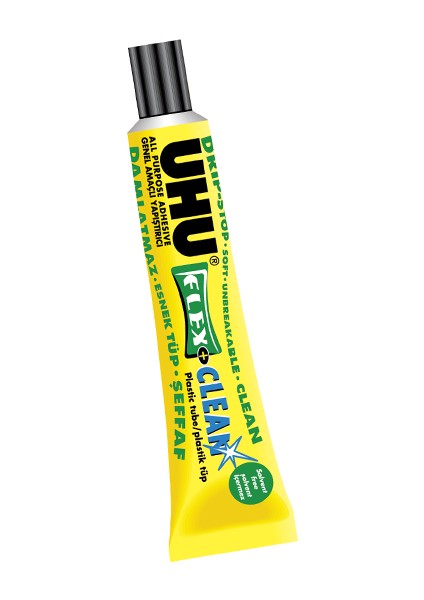 Uhu Sıvı Yapıştırıcı Flex+Clean Solventsiz 20 ml 48306