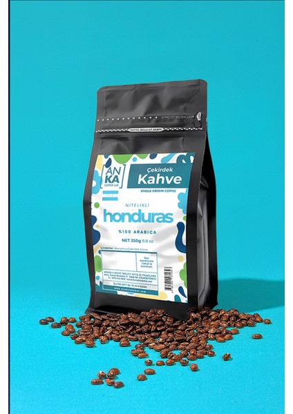 Honduras Nitelikli Taze Çekirdek Filtre Kahve 250 G – %100 Arabica Single Origin