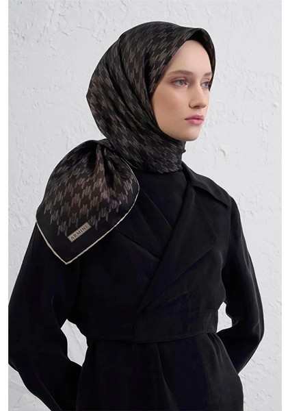 Klasik Desenlitwill Ipek Eşarp -2025/2026 -9434D 83