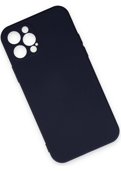 Iphone 12 Pro Max Kılıf Nano Içi Kadife Silikon - Lacivert fiyatları