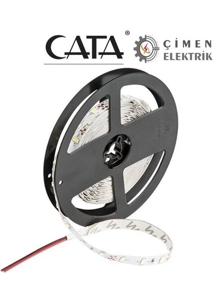 5 Metre Cata Ct 4483 10 Çip Iç Mekan Şerit LED Yeşil 12V
