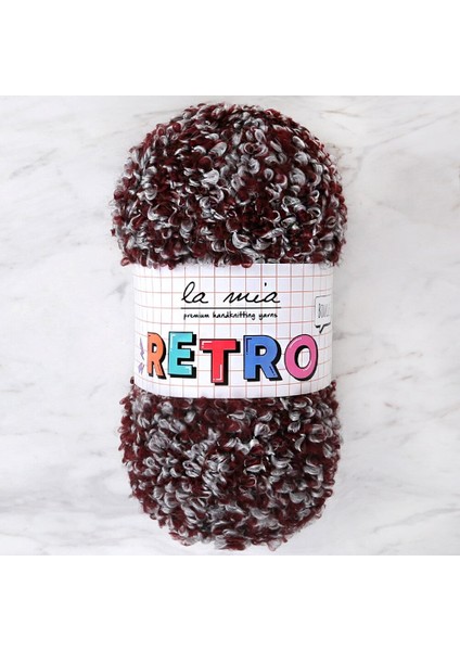 la mia retro ebruli el örgü ıpi - lm1533