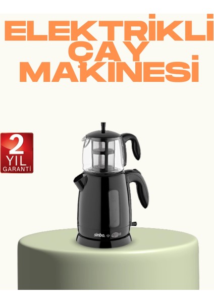 Susuz Çalışma Emniyetli Elektrikli Çay Makinesi