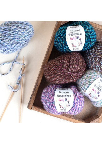 la mia wonderland ebruli el örgü ıpi - lw10 - 34228 fırsatları