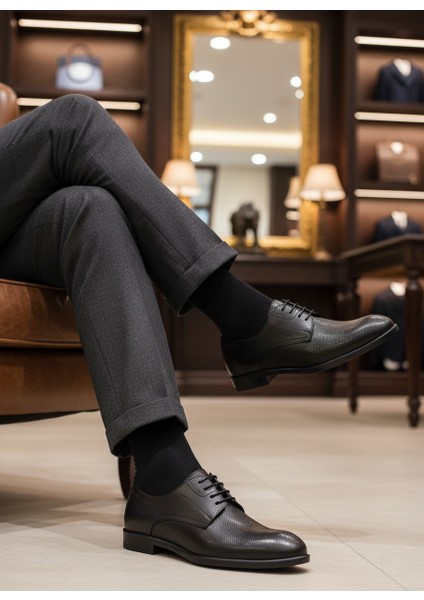 Hakiki Flotter Deri El Yapımı Siyah Erkek Ayakkabı fiyatları