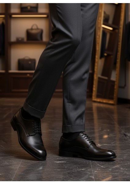 Hakiki Deri El Yapımı Siyah Erkek Ayakkabı fiyatları