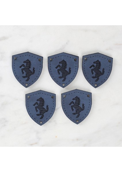 loren crafts figürlü deri arma 5 adet - 1580