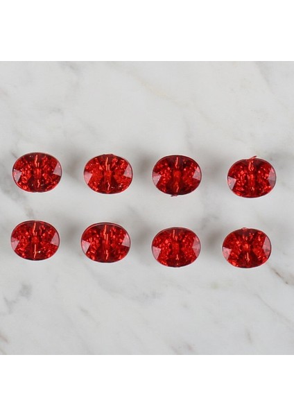 loren crafts kırmızı 8 li düğme - 240 fiyatları