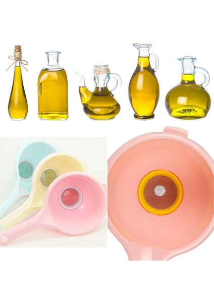 Sıvı Yağ Süzgeci - Huni Şeklinde Süzgeç