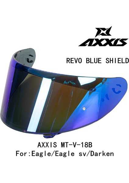 V18B Uyumlu Vizör Axxıs V18B, Rs2, Nro, Axxıs Draken(Eski Model)Eaglesv Kasklara Uyum Sağlar