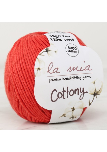 la mia cottony nar çiçeği bebek el örgü ıpi - p16 - 33561