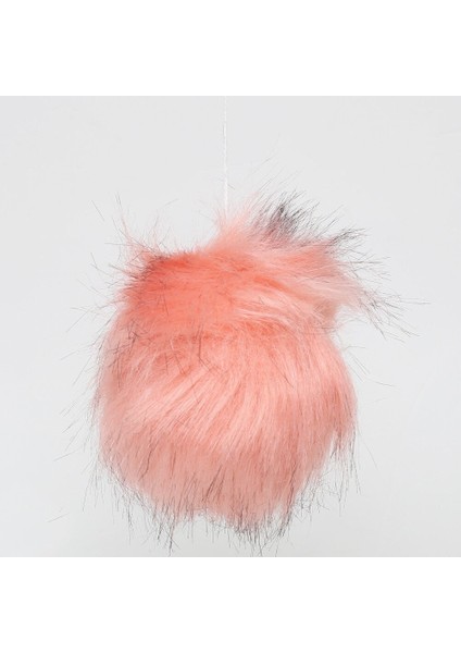 loren kırçıllı nar çiçeği tüylü ponpon