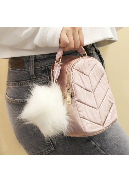 loren kırçıllı nar çiçeği tüylü ponpon modelleri