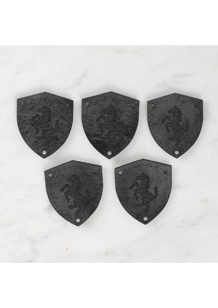 loren crafts figürlü deri arma 5 adet - 1581