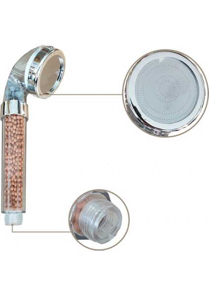 Su Arıtmalı Duş Başlığı Tasarruflu Kokulu Banyo Duş Başlığı fırsatları