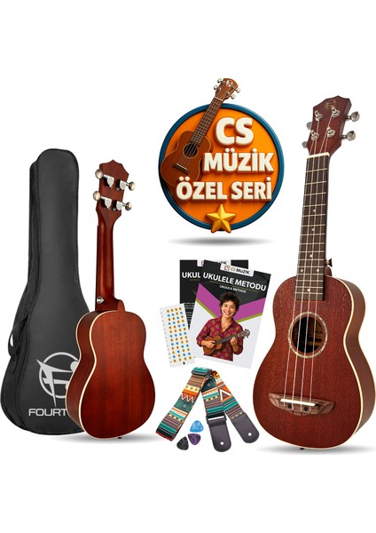 Sydra UKS-21MN Soprano Ukulele Maun Hakiki Ağaç (ÖZEL SERİ)