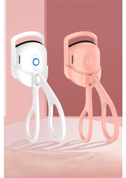 Kirpik Kıvırıcı Isıtıcılı Kirpik Kıvırıcı Sabitler Kıvırır Şekillendirir - Şarjlı