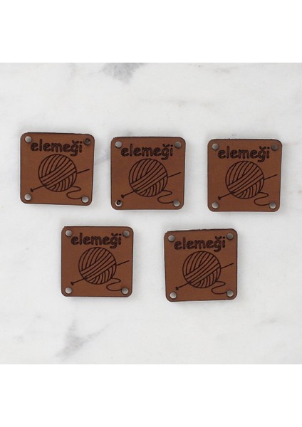 loren crafts elemeği deri arma 5 adet - 1585