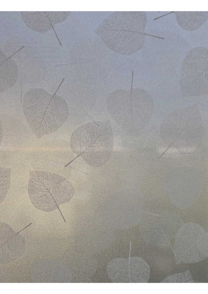 Statik Cam Filmi Beyaz Yaprak Desenli Folyo – Duşa Kabin, Pencere ve Ofis Dekorasyon Kaplaması fiyatları