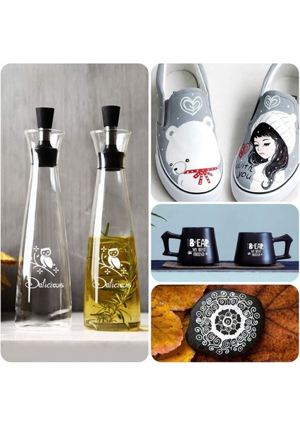 Cam Kavanoz Baharatlık Kalemi Ahşap Metal Seramik Çok Amaçlı Dekorasyon Kalem fırsatları