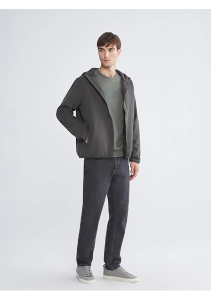 Lcwaıkıkı Classic Haki Standart Kalıp Kapüşonlu Erkek Mont fırsatları