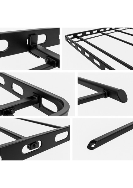 Bmw 3 Serisi E30 1982-1994 Uyumlu 6 Oluklu Tavan Sepeti - Sedan / Touring