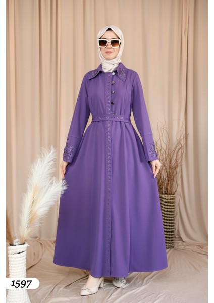 Taşlı Elbise 1597 modelleri