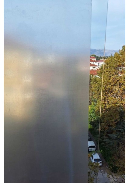 Dekoratif Şeffaf Cam Folyosu | Kendinden Yapışkanlı – Buzlu Cam Görünüm fiyatları