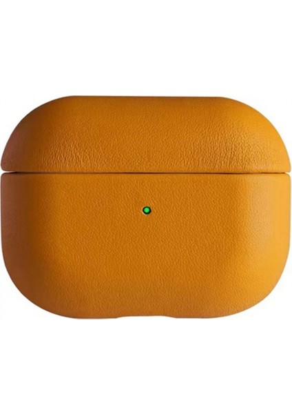 Airpods 3 (3.nesil) 405 Deri Kılıf - Turuncu fiyatları