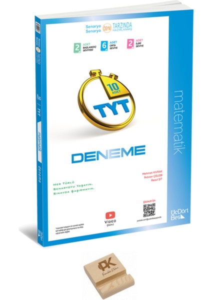 345 Tyt 2026 Matematik Denemeleri + Telefon Standı