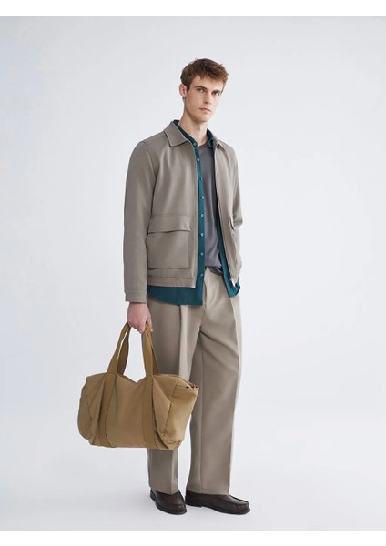 Lcw Vision Kahverengi Standart Kalıp Gömlek Yaka Erkek Mont fiyatları