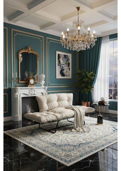 Medusa Collection – Yatak Olabilen Mekanizmalı Ikili Kanepe | Kolları Açılan Katlanır Minderli Yataklı Koltuk – Keten Krem fırsatları