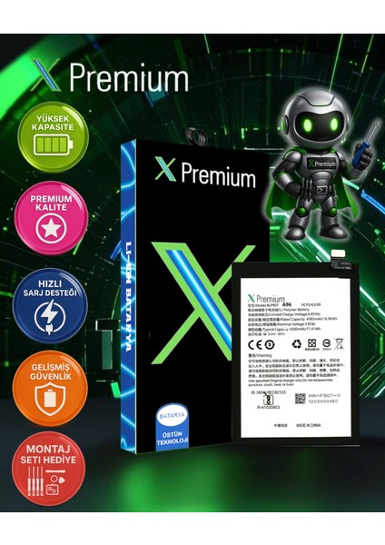 Xpremium Oppo Oneplus Nord N20 5g Uyumlu Batarya Pil Süper Yüksek Kalite 4500 Mah BLP765