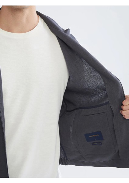 Southblue Antrasit Dik Yaka Uzun Kollu Erkek Mont fırsatları