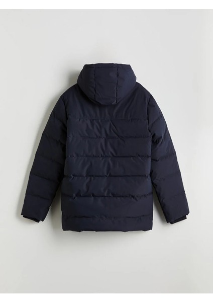 Lcwaıkıkı Classic Lacivert Standart Kalıp Kapüşonlu Erkek Mont modelleri
