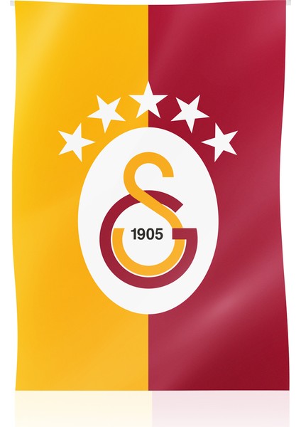 Galatasaray 5 Yıldızlı Dikey Balkon Bayrağı 150X225CM U251385 fiyatları