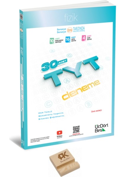 345 Tyt 2026 Fizik Denemesi + Telefon Standı