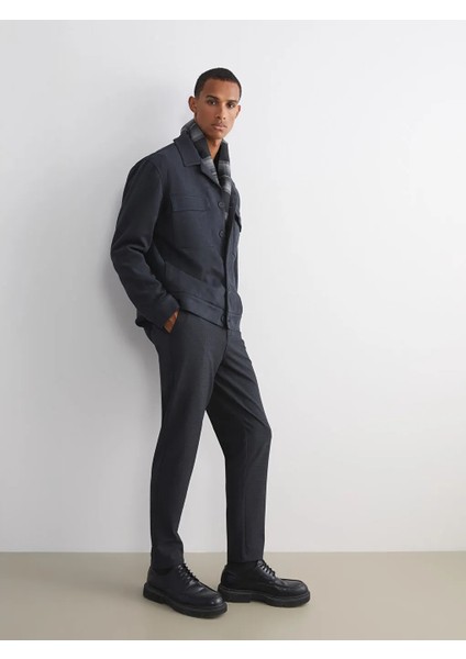 Lcw Vision Antrasit Standart Kalıp Gömlek Yaka Süet Erkek Mont fiyatları