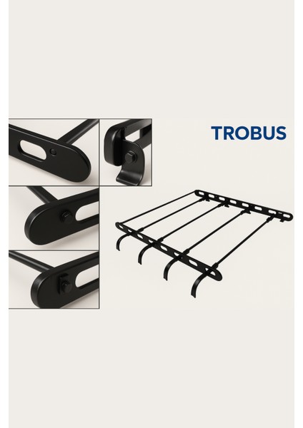 Ford Taunus 1970-1982 Uyumlu 6 Oluklu Tavan Sepeti - Sedan Kasa fiyatları