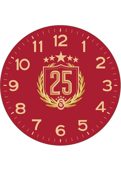 Galatasaray 25. Şampiyonluk Duvar Saati U251467 fiyatları