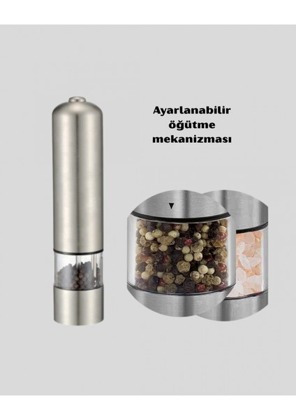 Ieg Otomatik Pilli Tuz ve Karabiber Öğütücü Seti fırsatları