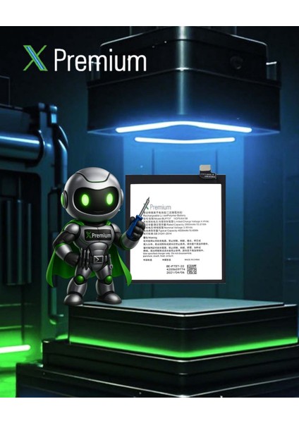 Xpremium Oppo Reno2 Z Uyumlu Batarya Pil Süper Yüksek Kalite 4000 Mah BLP737 modelleri