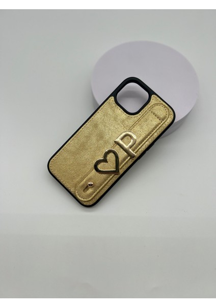 iPhone 14 Pro Max Charmlı Kılıf "3 Charm Hediye !" Kişiye Özel Harfli Telefon Kılıfı