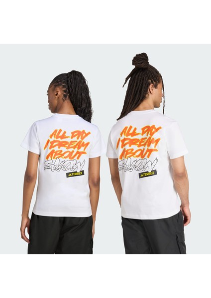 TERREX JM6361 Terrex Snow Adventure Graphic Tişört