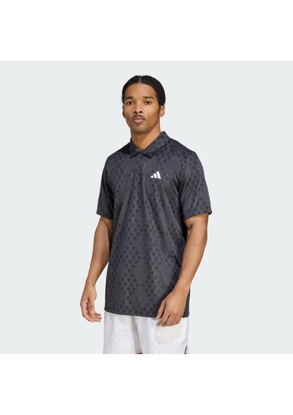 Performance JM1205 Club Tennis Climacool Grafik Baskılı Polo Tişört