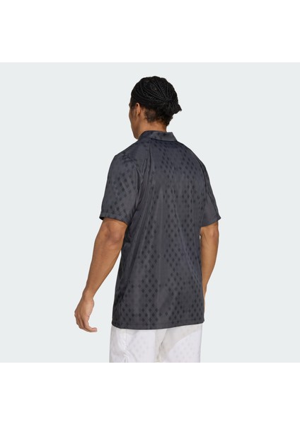 Performance JM1205 Club Tennis Climacool Grafik Baskılı Polo Tişört